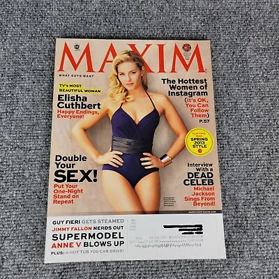 Maxim Magazine March 2013 #181 Elisha Cuthbert Cover • $18.75