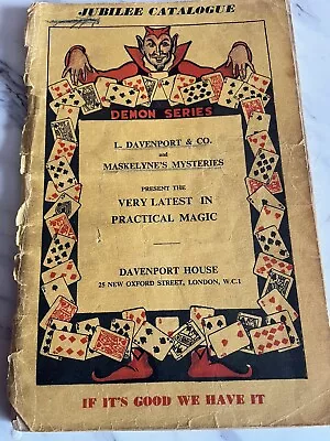 Jubilee Catalogue DEMON SERIES Davenport And Maskelyne’s Mysteries Magic  • $23.99