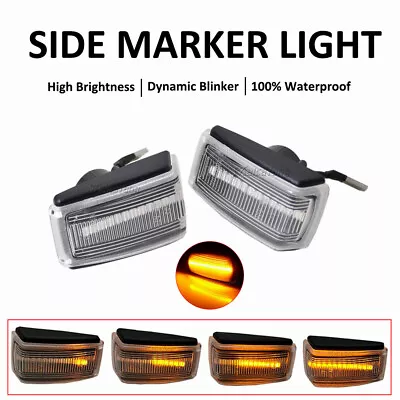 For Volvo 960 940 S90 S70 S40 C70 V40 V70 V90 LED Dynamic Side Marker Light • $19.27