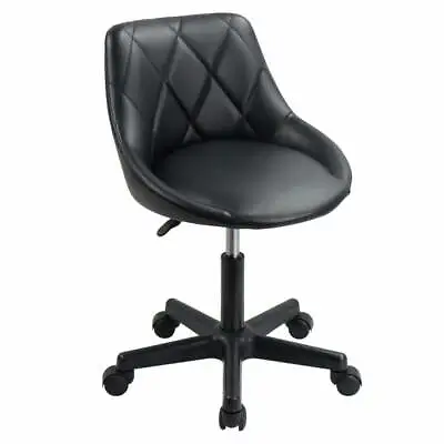 KKTONER Mid-Back Office Chair Swivel Height Adjustable Stool Chair • $66.49