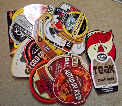 £9.99 • Buy Job Lot Of 25 Brewery Real Ale Beer Pump Clips Man Cave Bar  All New And Unused