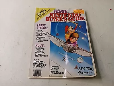 Game Player’s Magazine Nintendo Buyer’s Guide Vol 1 Issue 1 1988 Zelda II • $15
