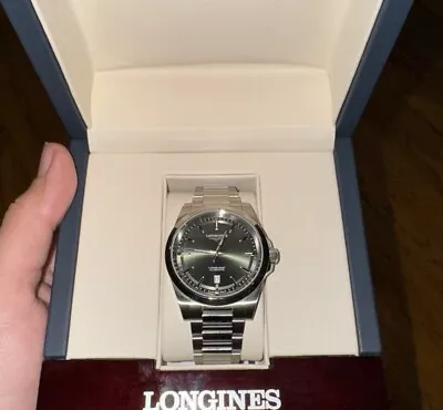 Longines Conquest 2023 41mm Green Dial  Men's Watch Box & Papers Used • $1450