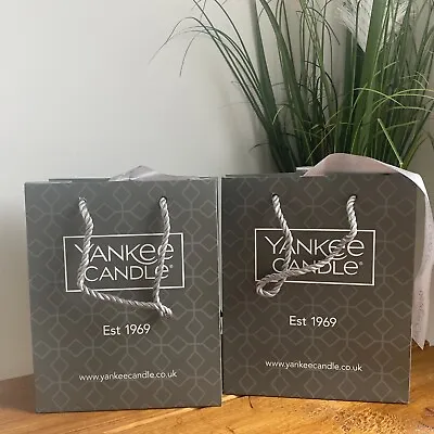 Yankee Candle Gift Bags X2 Each Is 22x28cm • £7.71