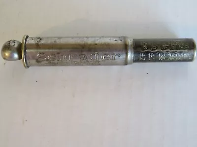 Schrader And Son Inc. Balloon Tire Gauge Vintage Automotive Tool Dated 1923 • $10
