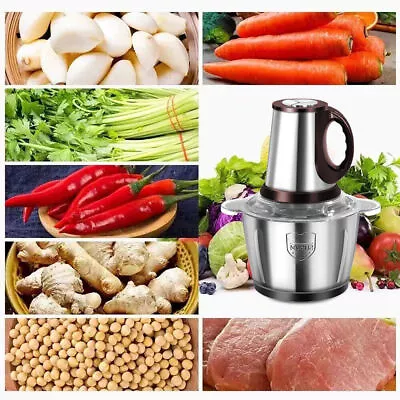 3L Electric Meat Grinder Mincer Mixer Blender Food Chopper Processor Blenders • £19.99