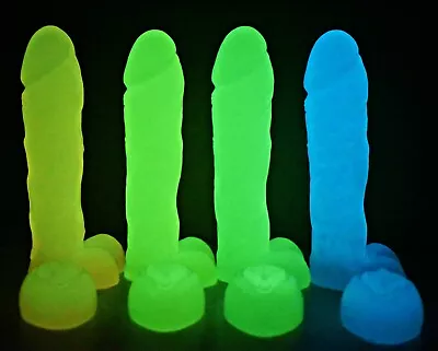 GLOW In The DARK Soap WillyVagina Hen PartyNovelty GiftStag DoRude • £6.50