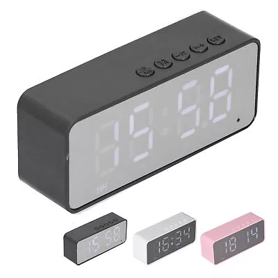 G50 Multifunctional Alarm Clock Speaker Wireless 5.0 MP3 Player NDE • £12.91