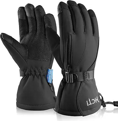 MCTi Waterproof Mens Ski Gloves Winter Warm 3M Thinsulate Snowboard Snowmobile C • $53.15