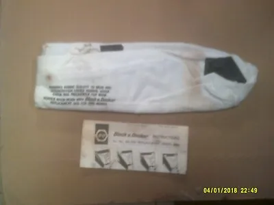 New Vintage Black & Decker Electric OLD Walk Mower Grass Bag 80-100 (READ NOTE) • $29.95