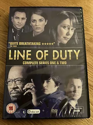 DVD Line Of Duty Complete Series One & Two BBC Drama 4 Discs 710 Minutes • £7.50