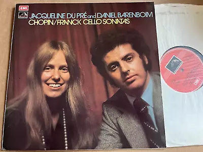 ASD 2851 Chopin Franck Cello Sonatas Jacqueline Du Pre Daniel Barenboim • £120