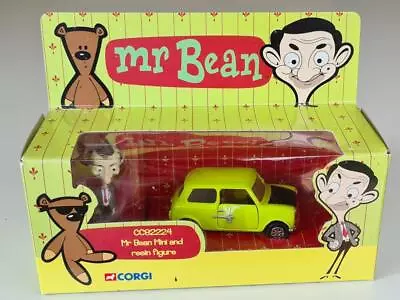 Corgi Diecast Model CC82224 - MR. BEAN Mini & Figure (Never Been Displayed) • £29.95