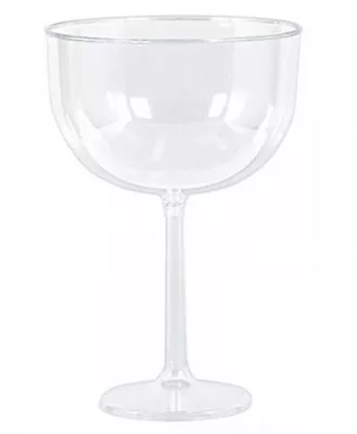 Jumbo Giant Plastic Wine Glasses Holds 1.3ltr Lolli Buffet Jar Pack Of 4 Or 6 • $24.99