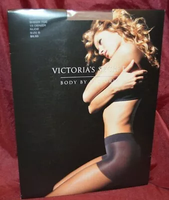 Victoria Secret  Control Top BBV 15D Sheer Pantyhose Choose Size & Color BxVS5 • $16.98