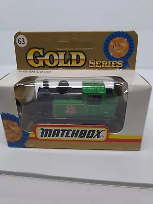 1992 Matchbox Steam Loco Locomotive Gold Series Mb #63 Green British Railway New • $34.95