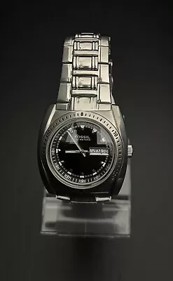 Fossil Blue AM-3889 Analog Quartz Date Dial Mens Wristwatch • $34.99
