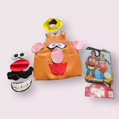 Mr Or Mrs Potato Head Unisex Child 1 Costume W/2 Faces Size L (4-6) • $25