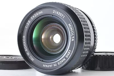 Late Model [Near MINT] Minolta MC W.Rokkor 24mm F2.8 Wide Angle Lens From JAPAN • $219.99