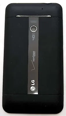 GENUINE LG VS910 Revolution Verizon BATTERY COVER Door BLACK Cell Phone Back OEM • $4.23