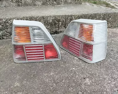 VW Golf Mk2 Clear Tail Lights White GTI Volkswagen G60 Vintage Retro Lamps 16V • $215