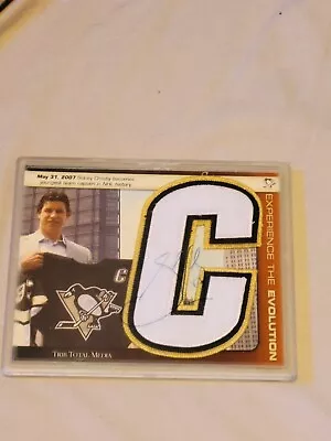 SIDNEY CROSBY Signed Captains  C  Brand New - SGA - PLUS 2009 Stanley Cup Parade • $249