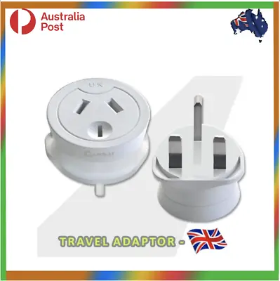 $14.94 • Buy New Travel Adaptor Adapter Socket To Plug Australia AU NZ To UK Singapore HK
