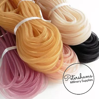 8mm Tube Millinery Crin (Crinoline Horsehair Braid) For Millinery & Fascinators • £2.50