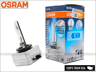 Osram D1S Xenarc OEM 4300K HID Xenon Headlight Bulb 66144 35W DOT Germany 1-Pack • $48.99