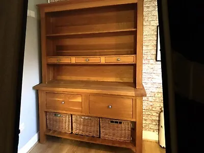 Solid Oak Kitchen Dresser • £495