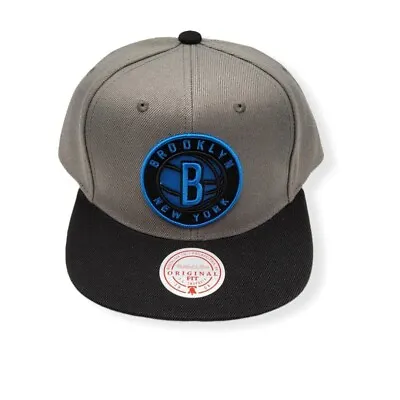 Mitchell & Ness Brooklyn Nets Neon Lights Adjustable Snapback Hat Cap • $34.99