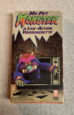 My Pet Monster A Live Action Videocassette VHS 1986 Hi-Tops Video • $85