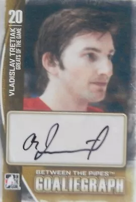 13-14 Itg Btp Greats Vladislav Tretiak Soviet Union Goaliegraph Autograph Auto • $36.80