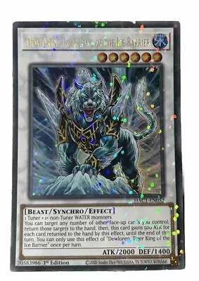 Yu-Gi-Oh! TCG Dewloren Tiger King Of The Ice Barrier Hidden Arsenal 2... • £5