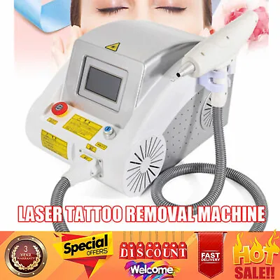 Picosecond ND YAG Q-Switch Laser Eyebrow Tattoo Removal Machine Beauty Salon USA • $513.95