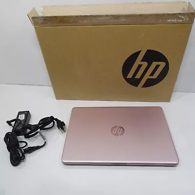 HP Laptop 14-dq0725ds 14  Intel N5030 4GB RAM 64GB SSD Win11 Pink #38 • $129.99