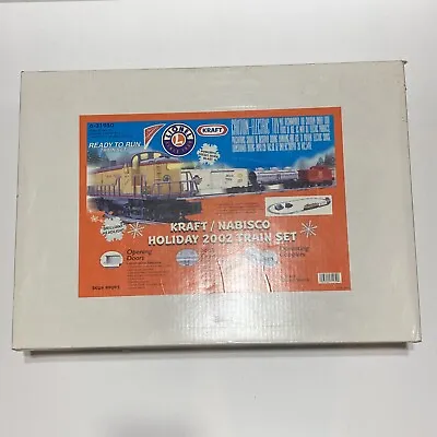 2002 Lionel Train Set - Kraft Nabisco Holiday With Oval Track - Limited Edition • $99.99