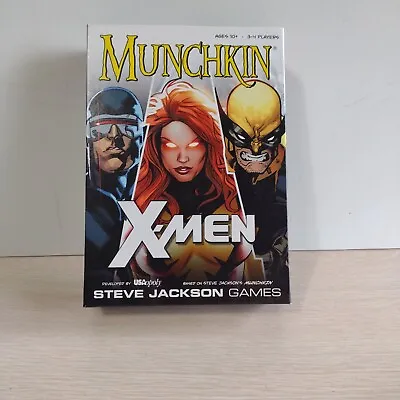 USAOPOLY X-Men Munchkin Card Game Complete W/ Original Box • $14.50