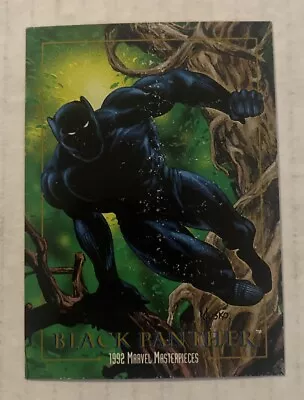 1992 MARVEL MASTERPIECES # 4 Black Panther ( Damaged ) • $0.99