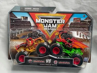 Spin Master Monster Jam  Dragonoid Vs Dragonoid Ser 27 New Free Shipping • $15.75