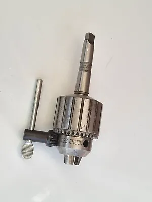 Jacobs Drill Chuck No.3A 1/8  - 5/8 ( 3 - 16mm) 2MT + Key(Ref G). • £30