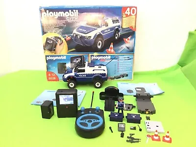 Playmobil Remote Control Police Car With Camera 5528 Boxed • £0.99