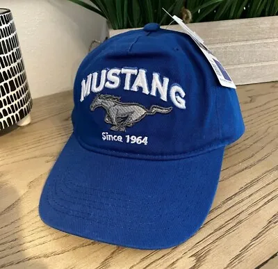 Licensed Ford Mustang 1964 Hat Cap Snap Back Adjustable One Size - New W/Tags • $19.95