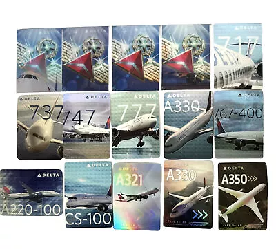 Choose From 14 Different Delta Trading Cards 2015 2016 And 2022 Collections New! • $9.98