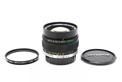 [EXC+5] Late Model OLYMPUS OM Auto-W 35mm F/2 MC Wide Angle MF Film Camera Lens • $139.99