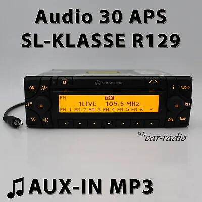 Mercedes Audio 30 APS AUX-IN Becker R129 Navigation System SL-Class CD Radio • $371.21