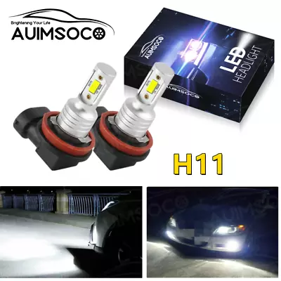 For Saab 9-5 2006-2009 LED Fog/Driving Light Bulbs H11 Fog Lights White DRL • $16.99