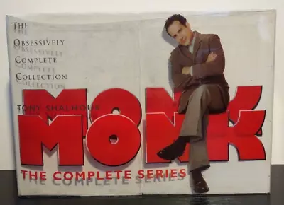 Monk: The Complete Series Box [32 Discs] Two Books Tony Shalhoub All 8 Seasons • $39.99