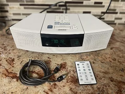 Light Used And Tested Bose Wave Radio CD Player AWRC-1P Alarm Clock. Made In USA • $126