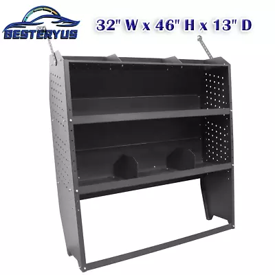 Steel Van Shelving Storage System For Ford Transit GM NV Promaster Sprinter • $250.99